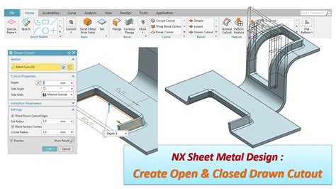 nx sheet metal design|nx sheet metal from solid.